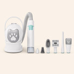 Hazelnook CalmCoat grooming vacuum with all attachment heads